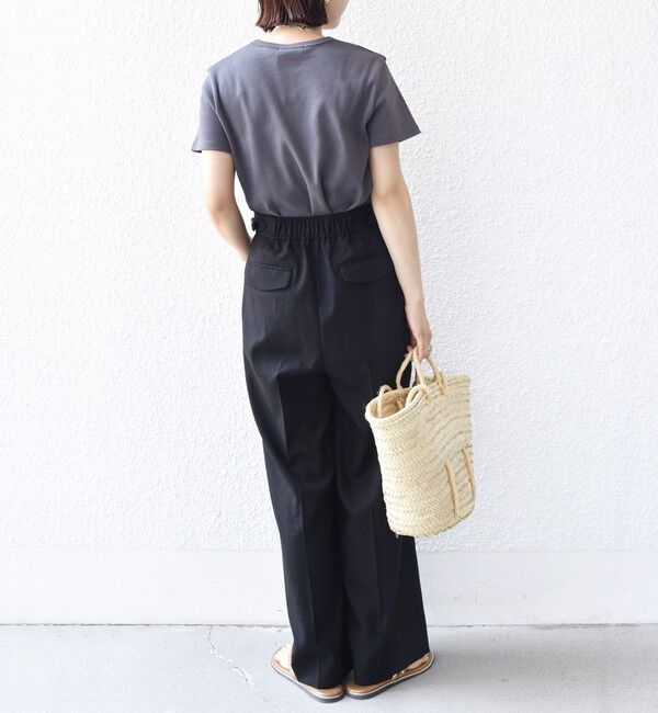 SHIPS for women「《一部追加予約》オーガニック コットン スムース TEE」|Tシャツ・カットソー|