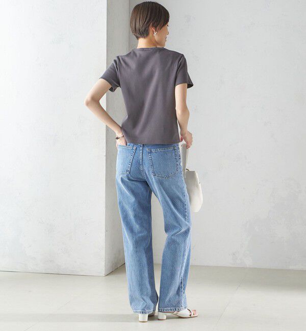 SHIPS for women「《一部追加予約》オーガニック コットン スムース TEE」|Tシャツ・カットソー|