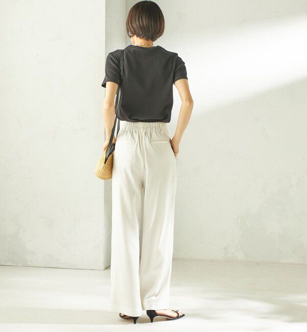 SHIPS for women「《一部追加予約》オーガニック コットン スムース TEE」|Tシャツ・カットソー|