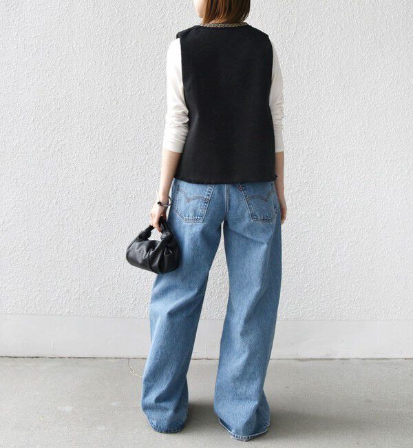 SHIPS for women「【SHIPS別注】BINDU:ブレード テープ ベスト」|ベスト・ジレ|