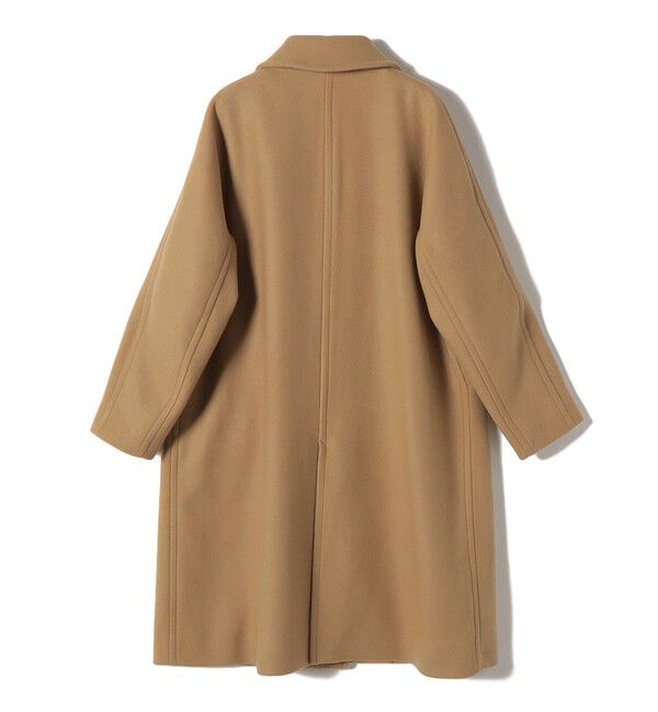 SHIPS for women「SHIPS Primary Navy Label:ウール メルトン シングル チェスター コート」|チェスターコート|