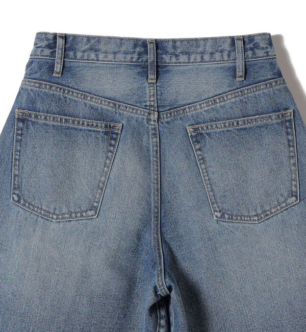 SHIPS for women「【SHIPS別注】BIT BLUE:バミューダ ショーツ」|デニム|