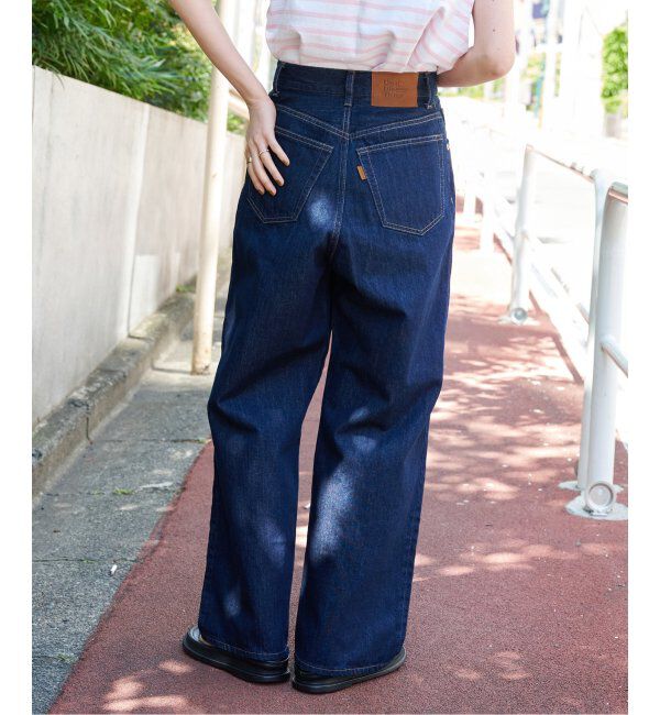 OUTDOOR PRODUCTS Usual Things「追加3 ULTライトデニムハイライズルーズ5PKT」|デニム|