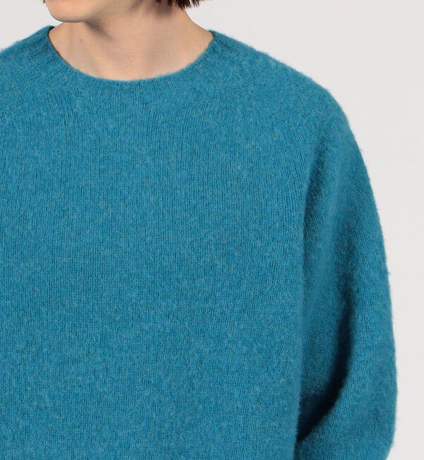 TOMORROWLAND BUYING WEAR「【別注】Harley of Scotland ウール クルーネックプルオーバー」|ニット・セーター|