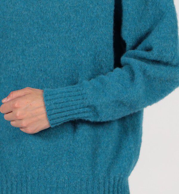 TOMORROWLAND BUYING WEAR「【別注】Harley of Scotland ウール クルーネックプルオーバー」|ニット・セーター|