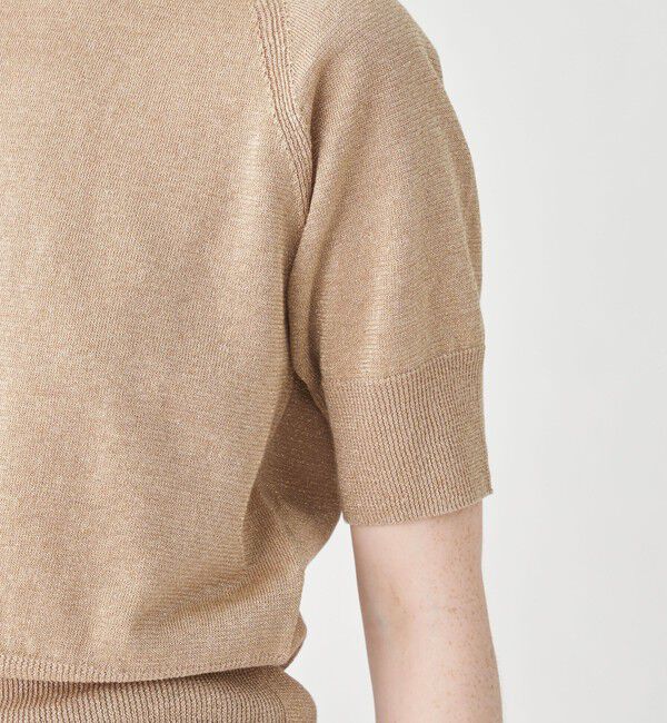 MACPHEE「プレーンリネン ラグランスリーブプルオーバー」|ニット・セーター|