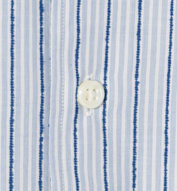 TOMORROWLAND MENS「120/2コットン ストライプ ワイドスプレッドカラーシャツ」|シャツ・ブラウス|