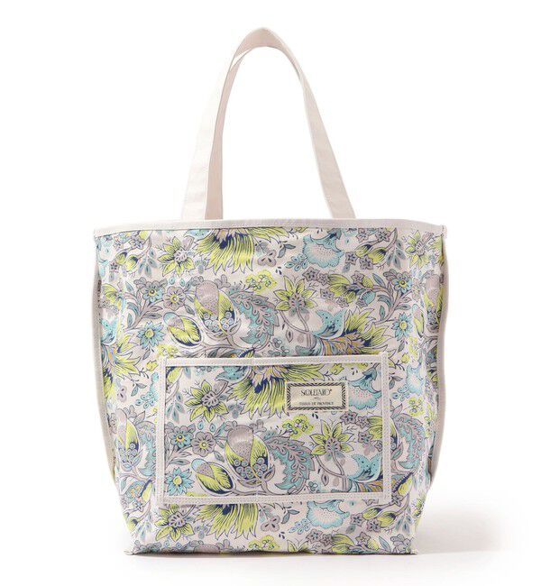 SOULEIADO「SOULEIADO プリント リバーシブルバッグ」|トートバッグ|16 グレー系