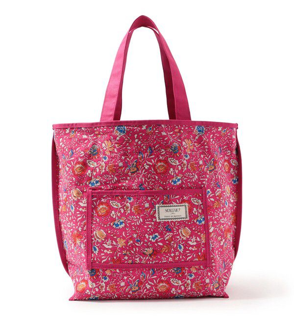 SOULEIADO「SOULEIADO プリント リバーシブルバッグ」|トートバッグ|32 ピンク系