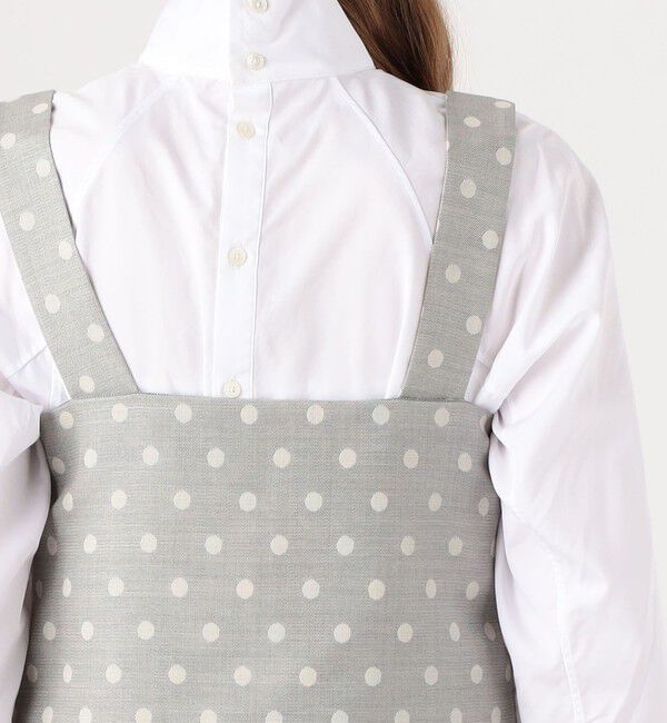 TOMORROWLAND collection「サキソニードットジャカード スクエアキャミソールトップ」|ベスト・ジレ|