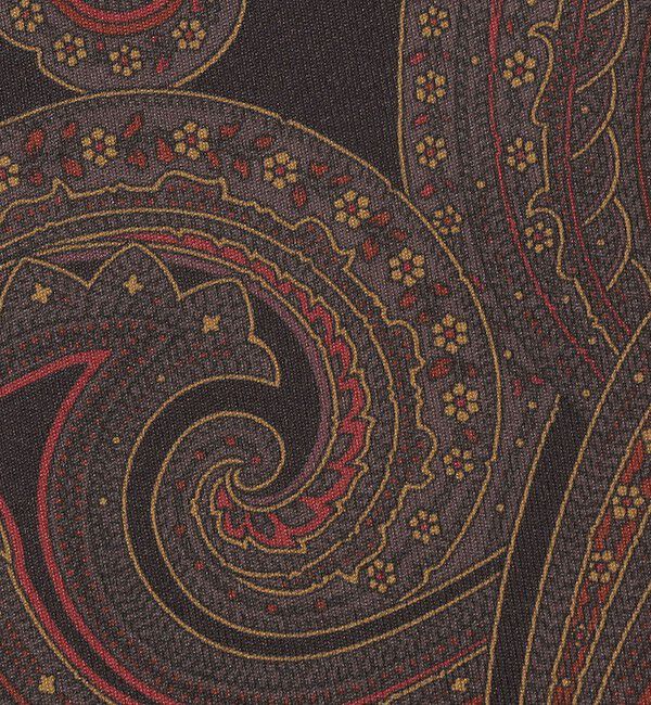 TOMORROWLAND GOODS「TOMORROWLAND シルクプリント ペイズリー柄ネクタイ」|ネクタイ・蝶ネクタイ|