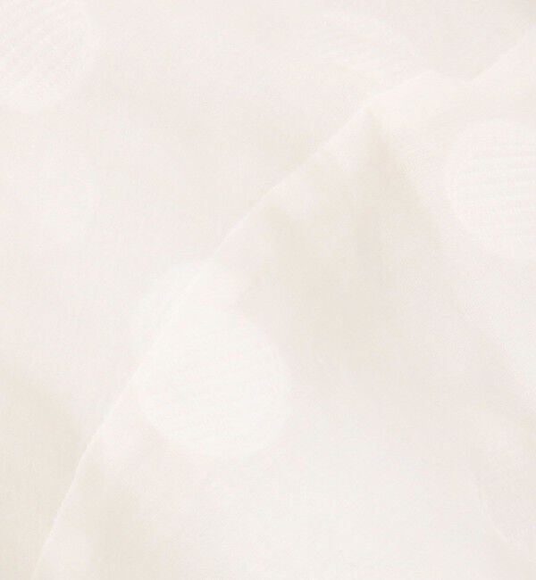 TOMORROWLAND collection「スラブジャージー ドットパフスリーブプルオーバー」|プルオーバー|