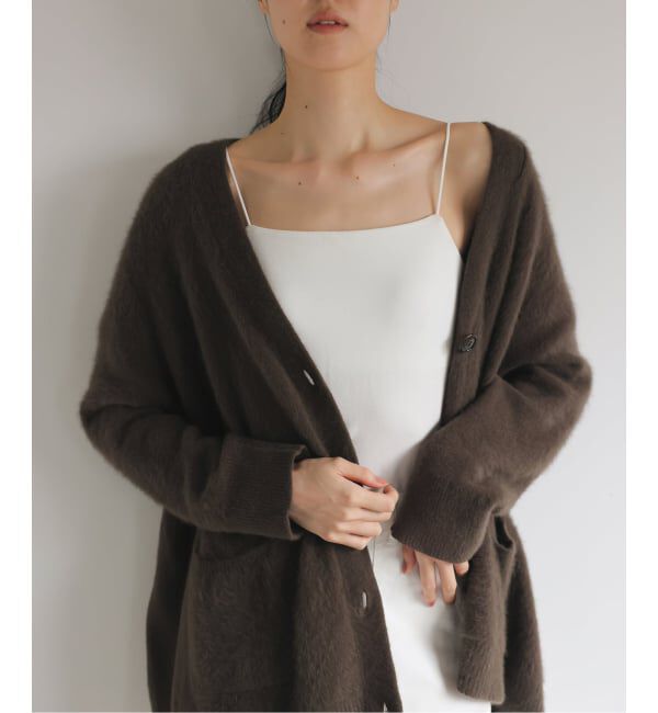 EMILYWEEK「《追加3》オーガニックコットン混 ストレッチブラキャミソール（グレージュ）」|インナー|