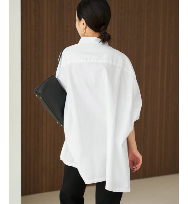 Plage「《一部カラーWEB限定追加》Light OX Poncho シャツ 3」|シャツ・ブラウス|
