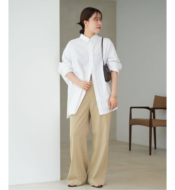 Plage「《一部カラーWEB限定追加》Light OX Poncho シャツ 3」|シャツ・ブラウス|