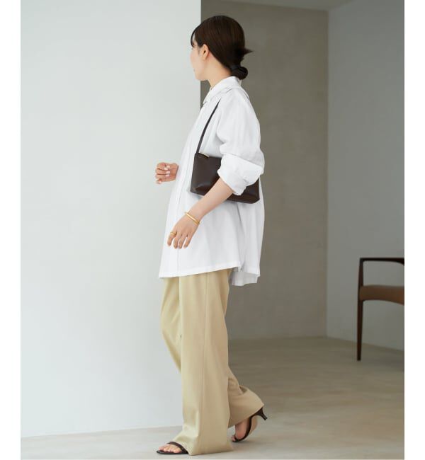 Plage「《一部カラーWEB限定追加》Light OX Poncho シャツ 3」|シャツ・ブラウス|