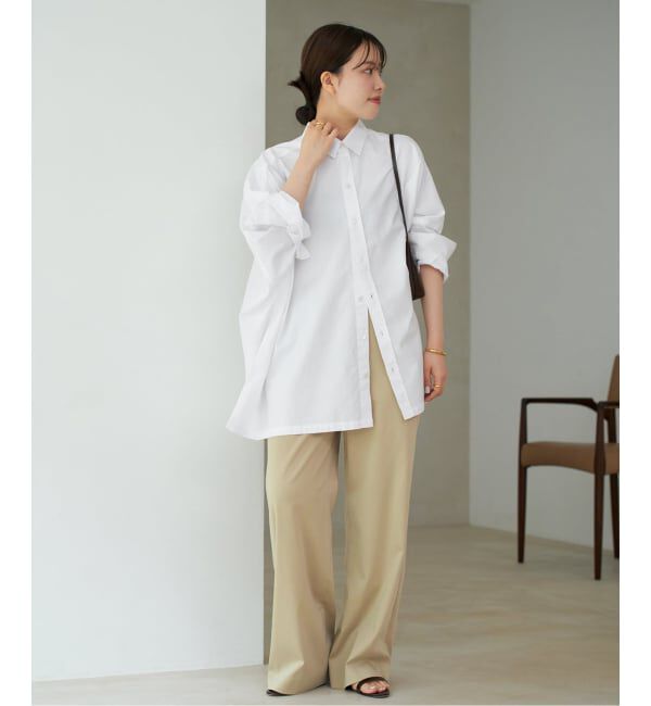 Plage「《一部カラーWEB限定追加》Light OX Poncho シャツ 3」|シャツ・ブラウス|