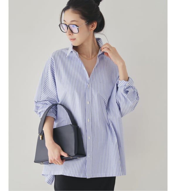 Plage「《一部カラーWEB限定追加》Light OX Poncho シャツ 3」|シャツ・ブラウス|