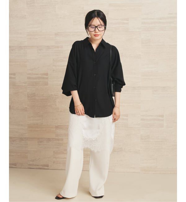 Plage「Dolman Wrap シャツ」|シャツ・ブラウス|