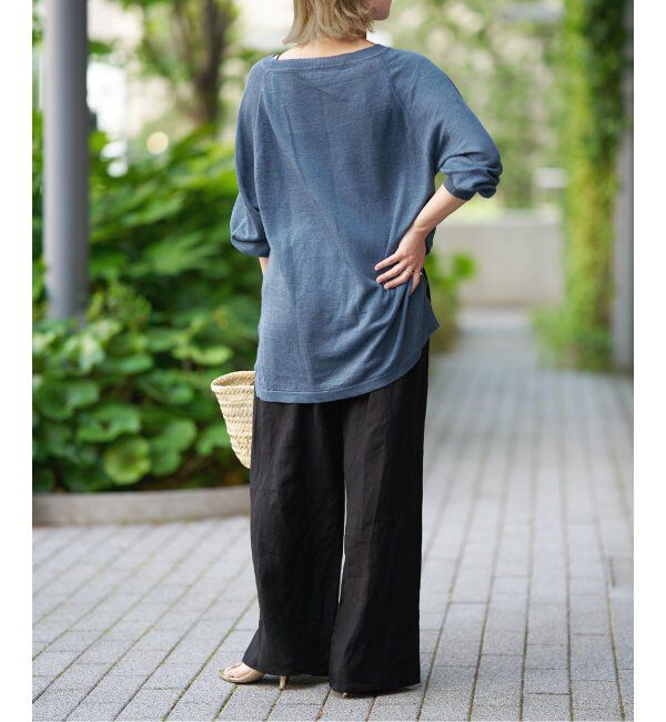 IENA LA BOUCLE「IENA LA BOUCLE リネンブロードイージーパンツ」|その他|