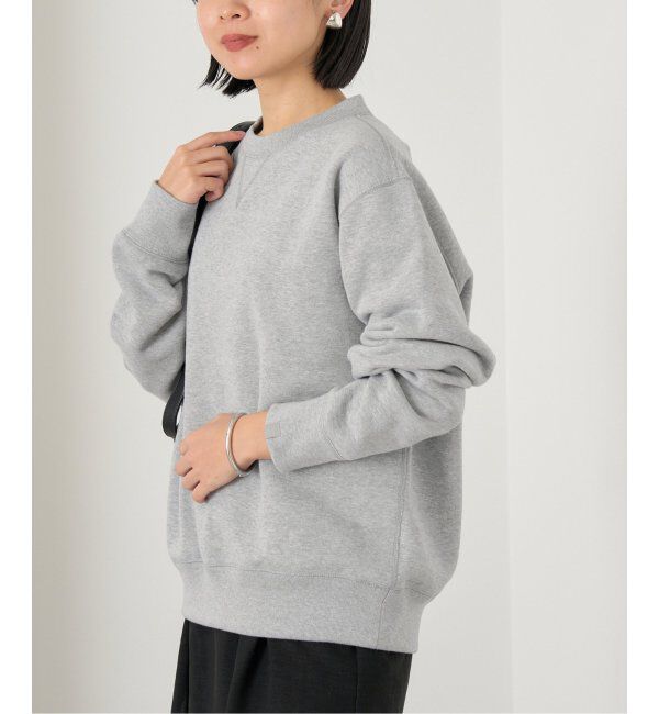 IENA「LOOPWHEELER for LOWERCASE 別注 ライトツリウラケ ルーズフィットスウェット」|スウェット・ジャージ|
