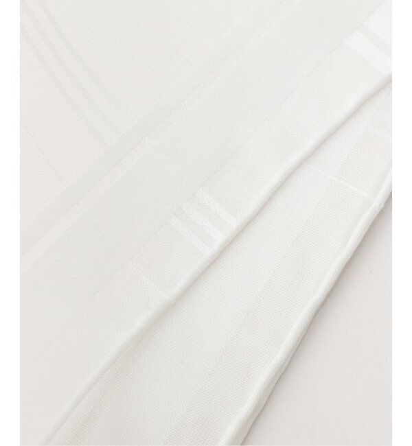 EDIFICE「【SIMONNOT GODARD / シモノゴダール】ホワイトライン チーフ」|マフラー|