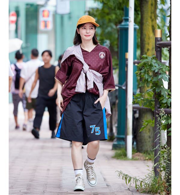 Paris Saint-Germain「【Paris Saint-Germain】75 ナンバリング ナイロンショーツ」|その他|