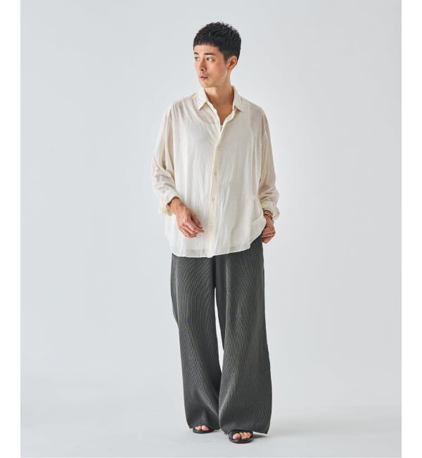 EDIFICE「Kanemasa (カネマサ フィル) 別注18ゲージ ガーメントダイ ワッフル パンツ」|その他|