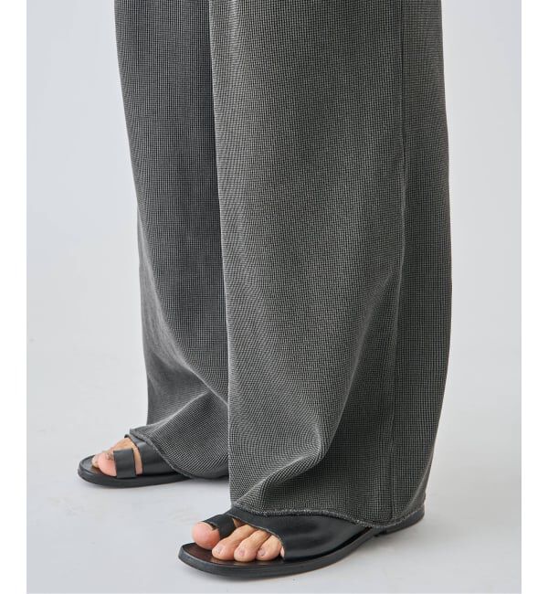 EDIFICE「Kanemasa (カネマサ フィル) 別注18ゲージ ガーメントダイ ワッフル パンツ」|その他|