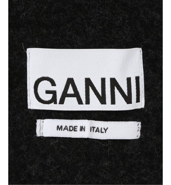 PULP「GANNI / ガニー Fringed Wool Scarf」|バンダナ・スカーフ|