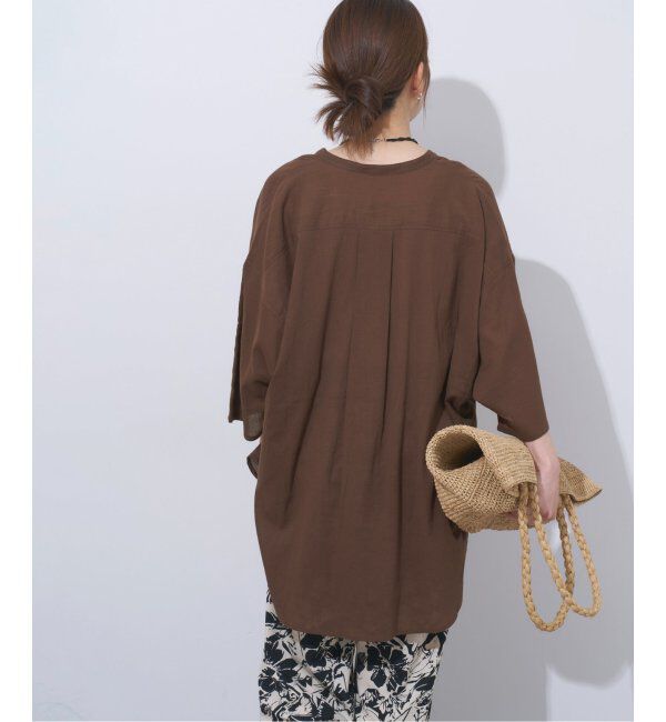 JOURNAL STANDARD relume「楊柳バンドカラーシャツ」|シャツ・ブラウス|