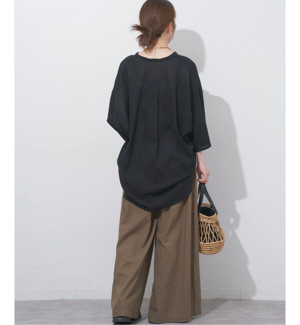 JOURNAL STANDARD relume「楊柳バンドカラーシャツ」|シャツ・ブラウス|