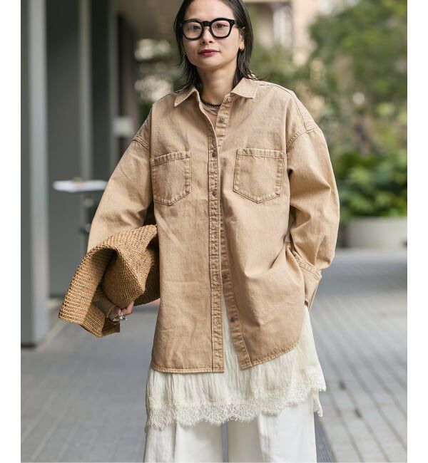 JOURNAL STANDARD「《追加》ライトオンスデニムシャツ」|シャツ・ブラウス|