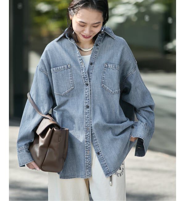 JOURNAL STANDARD「《追加》ライトオンスデニムシャツ」|シャツ・ブラウス|