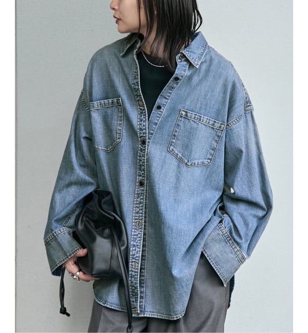 JOURNAL STANDARD「《追加》ライトオンスデニムシャツ」|シャツ・ブラウス|