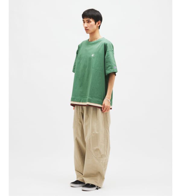 JOURNAL STANDARD「CHAMPION / チャンピオン for JOURNAL STANDARD 3 レイヤード 半袖 Tシャツ」|Tシャツ・カットソー|