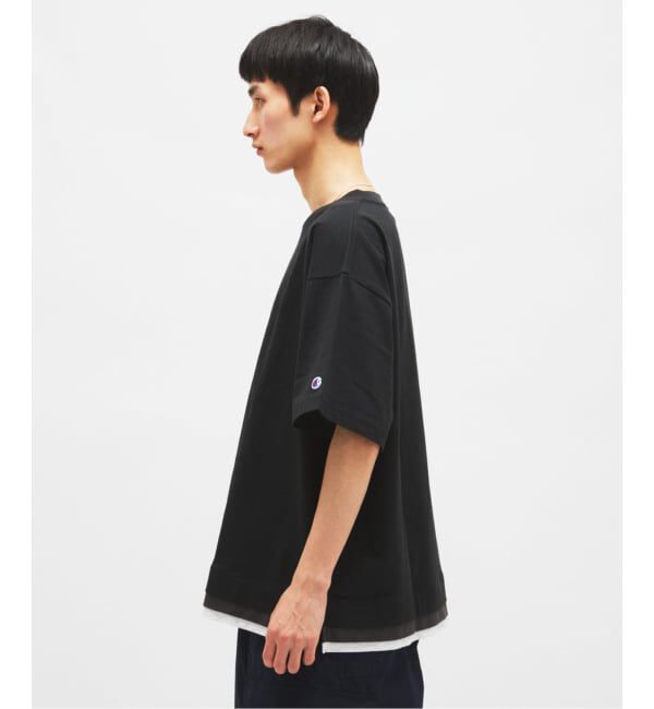 JOURNAL STANDARD「CHAMPION / チャンピオン for JOURNAL STANDARD 3 レイヤード 半袖 Tシャツ」|Tシャツ・カットソー|