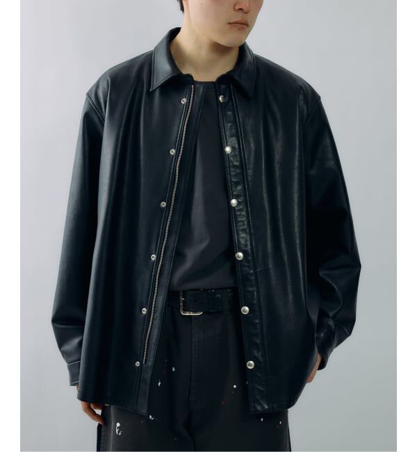 J.S.Homestead「J.S.Homestead / ウォッシュ レザー イースタン ジャケット」|ライダースジャケット|