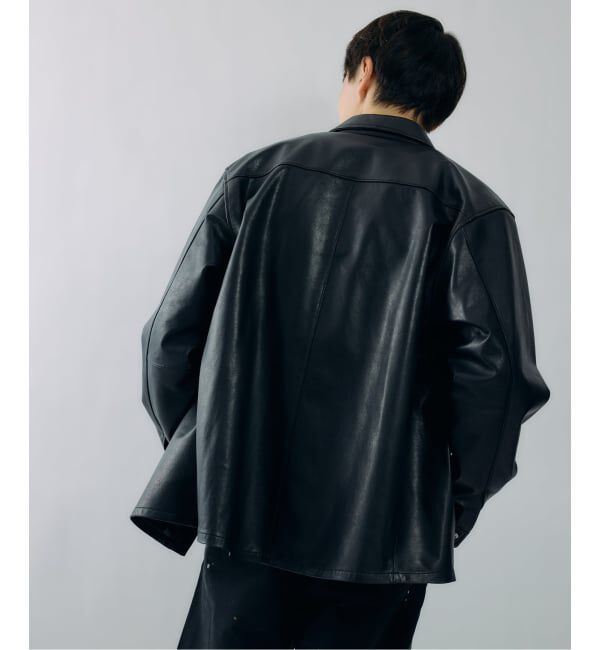 J.S.Homestead「J.S.Homestead / ウォッシュ レザー イースタン ジャケット」|ライダースジャケット|