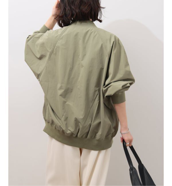 JOURNAL STANDARD relume「《追加》［手洗い可］ウォッシャブルナイロンダブルジップMA-1」|ブルゾン・スタジャン|