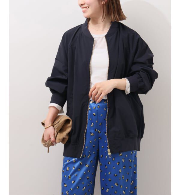 JOURNAL STANDARD relume「《追加》［手洗い可］ウォッシャブルナイロンダブルジップMA-1」|ブルゾン・スタジャン|