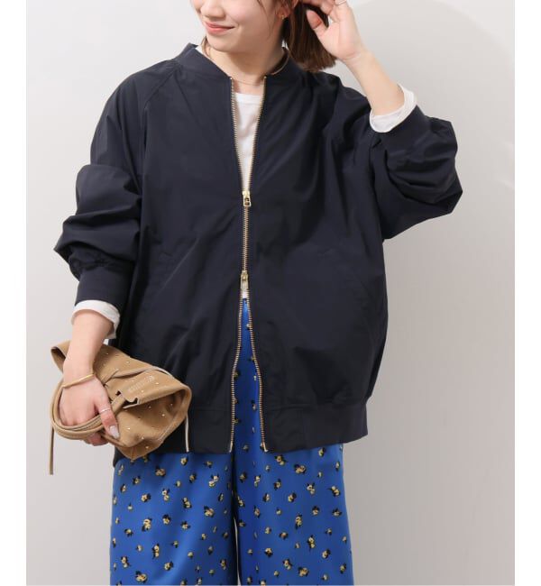 JOURNAL STANDARD relume「《追加》［手洗い可］ウォッシャブルナイロンダブルジップMA-1」|ブルゾン・スタジャン|