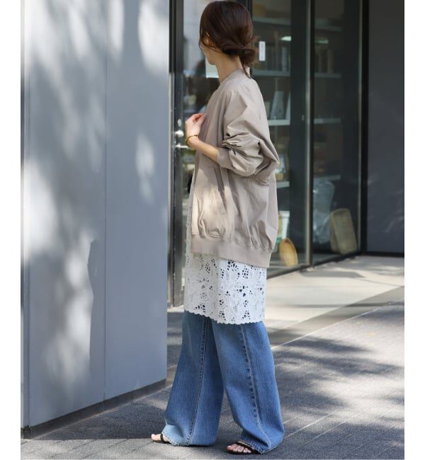 JOURNAL STANDARD relume「《追加》［手洗い可］ウォッシャブルナイロンダブルジップMA-1」|ブルゾン・スタジャン|