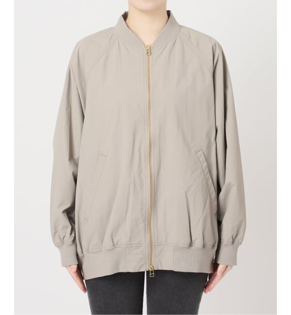 JOURNAL STANDARD relume「《追加》［手洗い可］ウォッシャブルナイロンダブルジップMA-1」|ブルゾン・スタジャン|