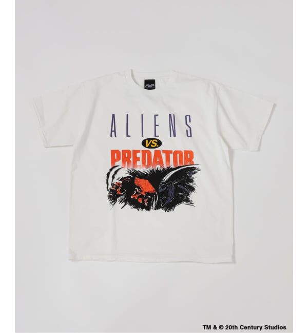 JOURNAL STANDARD relume「《予約》ALIEN vs PREDATOR / エイリアン vs プレデター 別注 ムービーTシャツ」|Tシャツ・カットソー|ホワイト