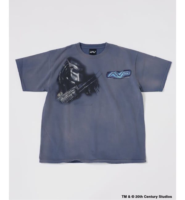 JOURNAL STANDARD relume「《予約》ALIEN vs PREDATOR / エイリアン vs プレデター 別注 ムービーTシャツ」|Tシャツ・カットソー|ネイビー