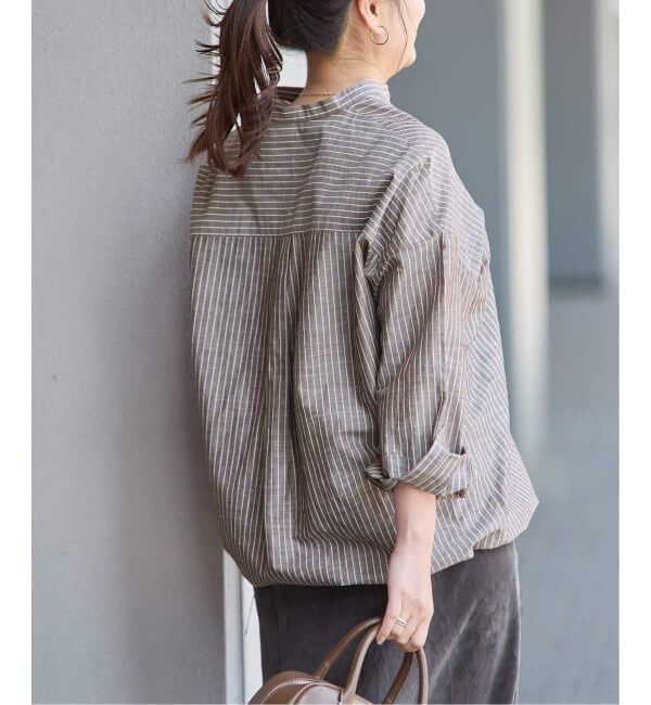 JOURNAL STANDARD「《追加2》ハードマンズリネンコットンスキッパーシャツ」|シャツ・ブラウス|