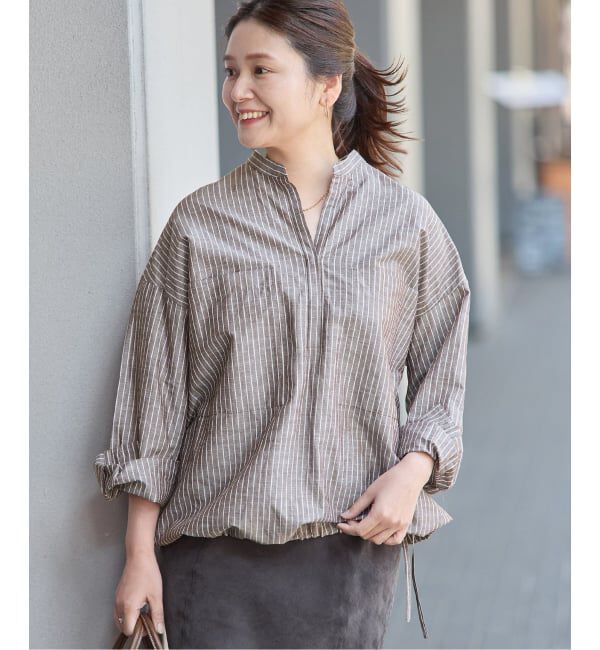 JOURNAL STANDARD「《追加2》ハードマンズリネンコットンスキッパーシャツ」|シャツ・ブラウス|