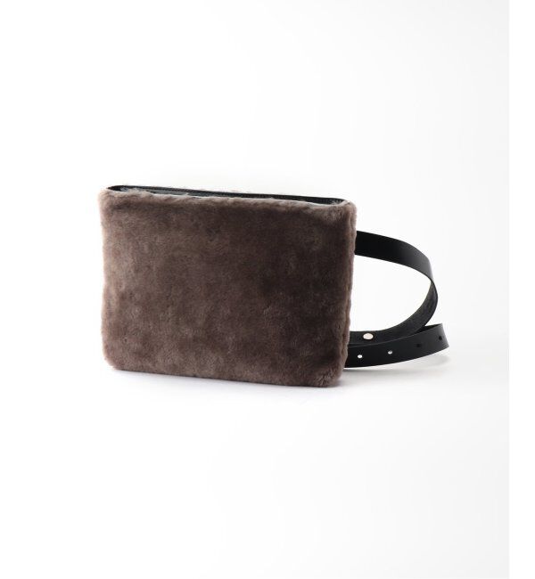 NOBLE「ch!iii/チーバックファーウエストバッグ」|その他|グレーB