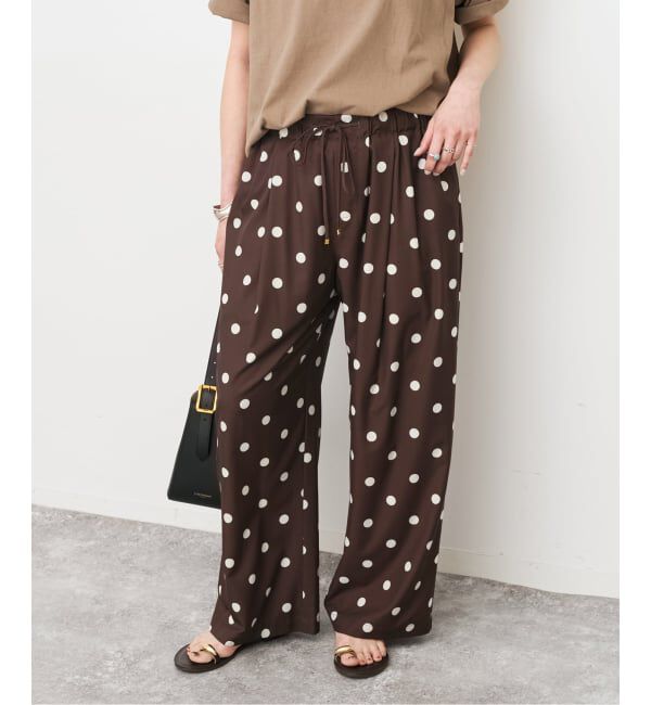 Spick and Span「《一部店舗+WEB限定 / 予約》ドットプリントイージーパンツ」|その他|